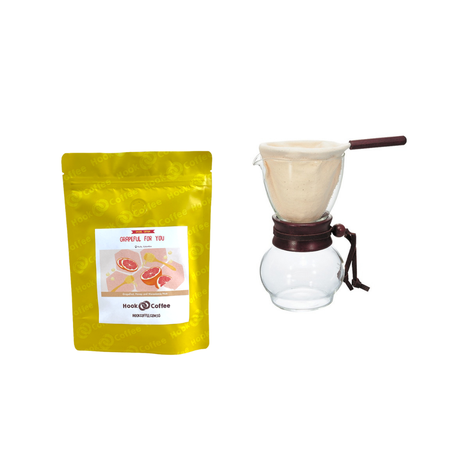 Hario Cloth Drip Pot & Coffee Bundle