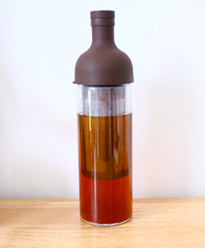 Hario Filter in Coffee Bottle Brown